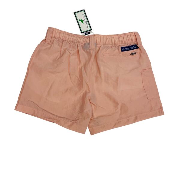 NWT Properly Tied Size YM (10-12) Mallard Short in Peach - Picture 2 of 4